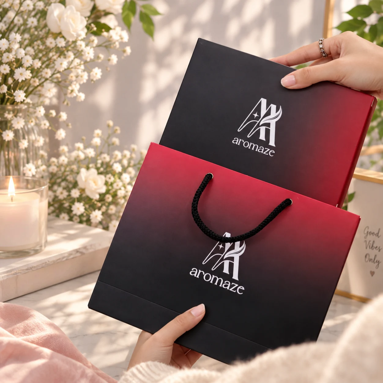 AROMAZE Luxury Packaging